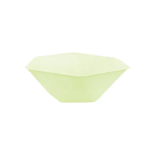 6 Bols Hexagonaux Décor Vert 15.8cm (FR)