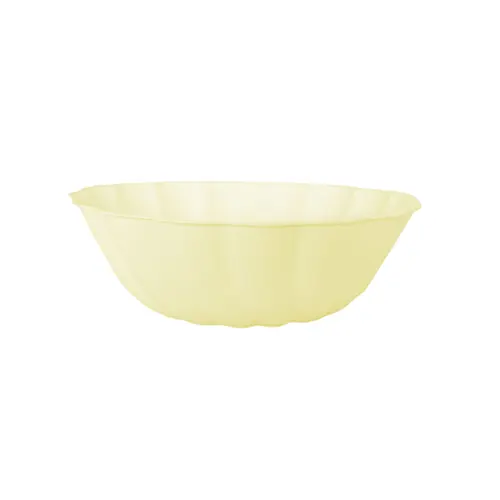 Lot de 6 Bols Ronds Décor Jaune 14.8cm  