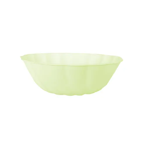 6 Bols Ronds Décor Vert 14.8Cm - Amscan