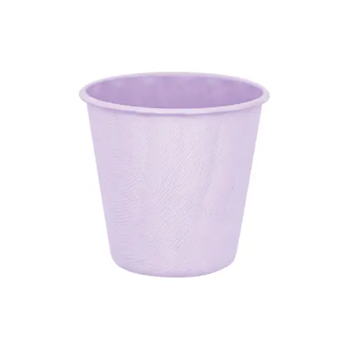 6 Tasses Décor Violet 310Ml - Amscan