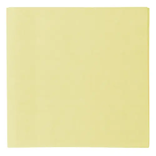 20 Serviettes Papier Décor Jaune 33cm (FR)