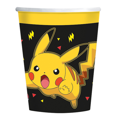 LOT DE 8 VERRES 237 ml POKEMON 2024 (FR)