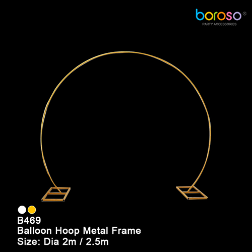 Arche Ballons Métal Gold 2,5M – Borosino