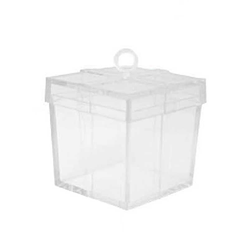 POIDS CADEAU TRANSPARENT 25G 62*62*62MM (FR)