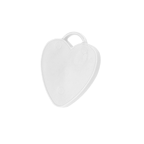 B614 Petit lest coeur Blanc 8g (FR)