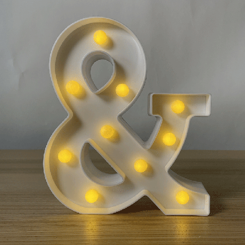 B1LLA LED LETTER LIGHT ESPERLUETTE (FR)