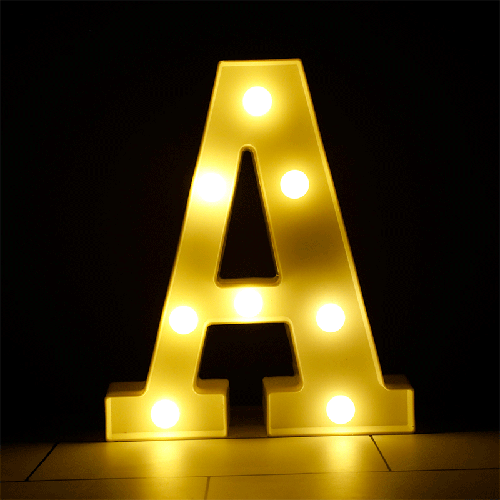 LED LETTER LIGHT A (FR)