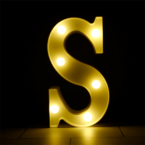 LED LETTER LIGHT S (FR)