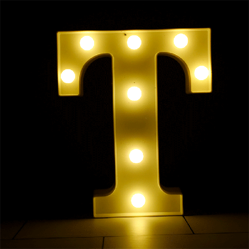 LED LETTER LIGHT T (FR)