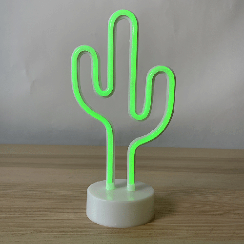 CACTUS NEON SIGN LIGHTS VERT (FR)