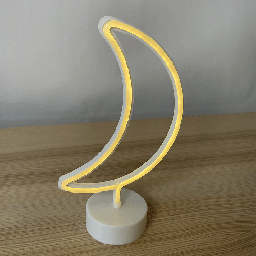 LUNE NEON SIGN LIGHTS blanc chaud (FR)