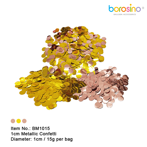 Confettis De 1Cm Sachet De 15G Rose Gold - Borosino