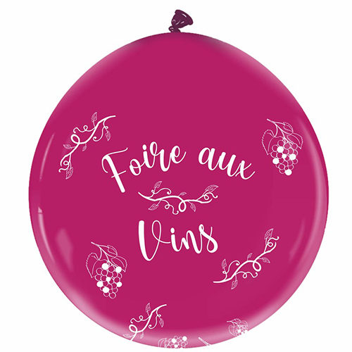 Ballon 2' 5F FOIRE AU VIN GRAPE SENS AIR (FR)