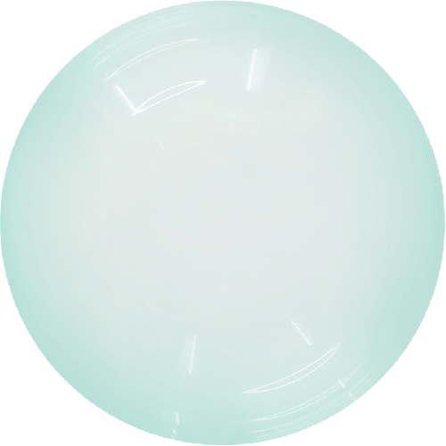 Crystal Bubble Balloons Green (FR)