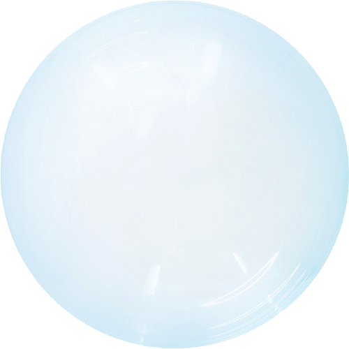 Crystal Bubble Balloons Blue (FR)