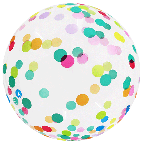 Confetti Bubble 18" Multi - Eanjia