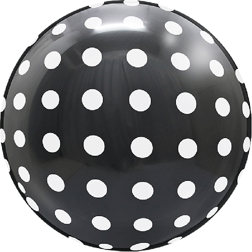 Dots Bubble 18" Noir - Eanjia