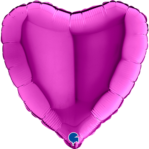 Coeur Violet 9" - Grabo