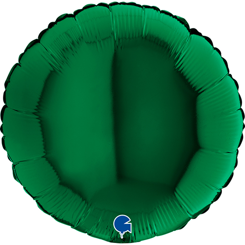 Rond Vert Fonce 9" Vrac- Grabo