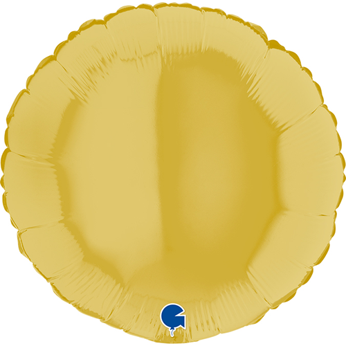 Rond Pastel Jaune 9" Vrac - Grabo