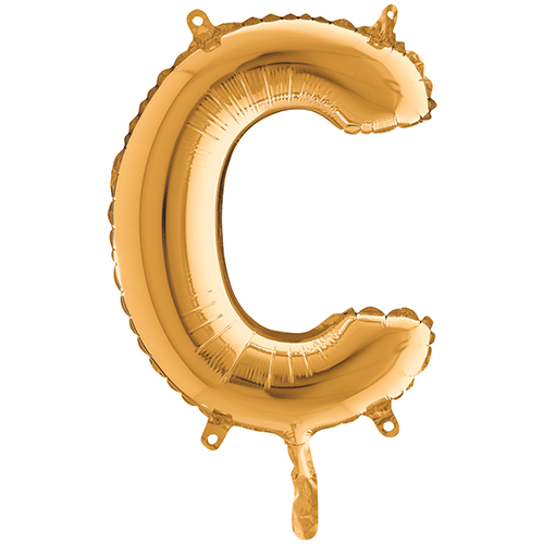 Lettre "C"  Or 14"  - Grabo