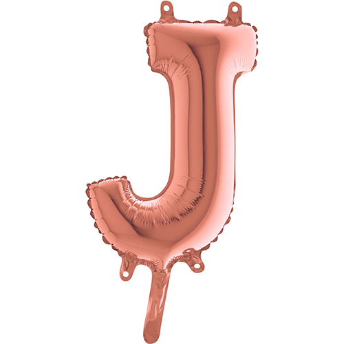 LETTRE 'J'  ROSE GOLD 14'  Emballé (FR)