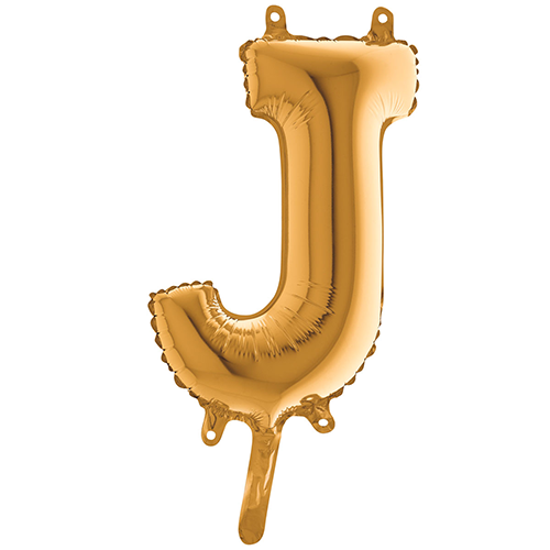 Lettre "J"  Or 14"  - Grabo