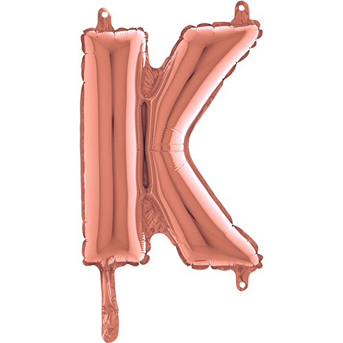 LETTRE 'K'  ROSE GOLD 14'  Emballé (FR)