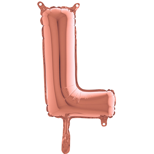 Lettre "L"  Rose Gold 14"  - Grabo