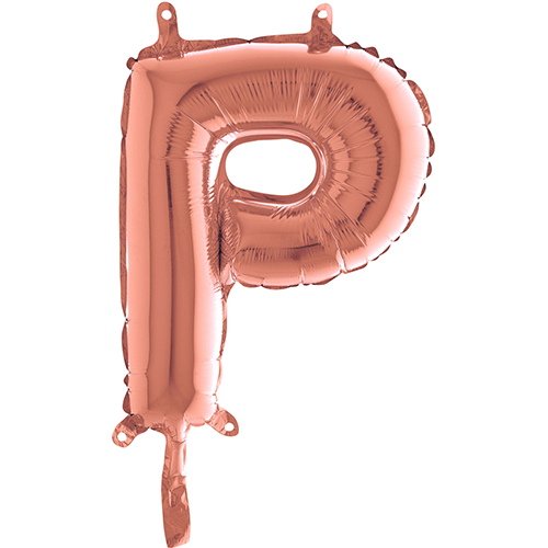 LETTRE 'P'  ROSE GOLD 14'  Emballé (FR)