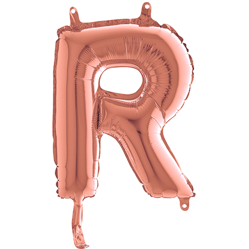 LETTRE 'R'  ROSE GOLD 14' Emballé (FR)