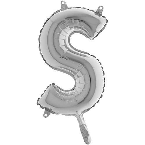 Lettre "S"  Argent 14"  - Grabo