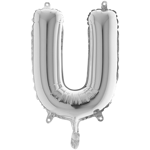 Lettre "U"  Argent 14"  - Grabo