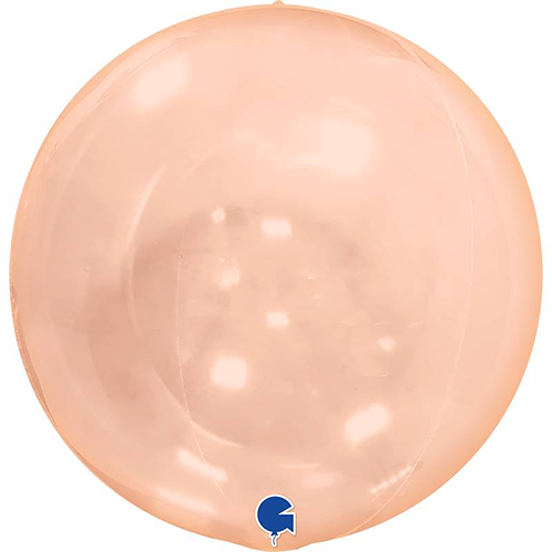 GLOBE TRANSPARENT ORANGE 4D 15' Vrac (FR)