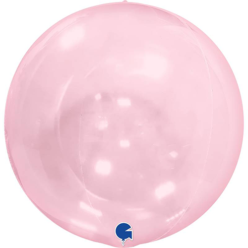 GLOBE TRANSPARENT PINK 4D 15' Vrac (FR)