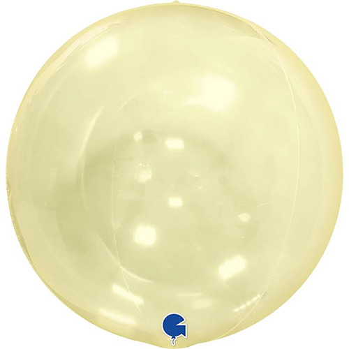 GLOBE TRANSPARENT YELLOW 4D 15' Vrac (FR)