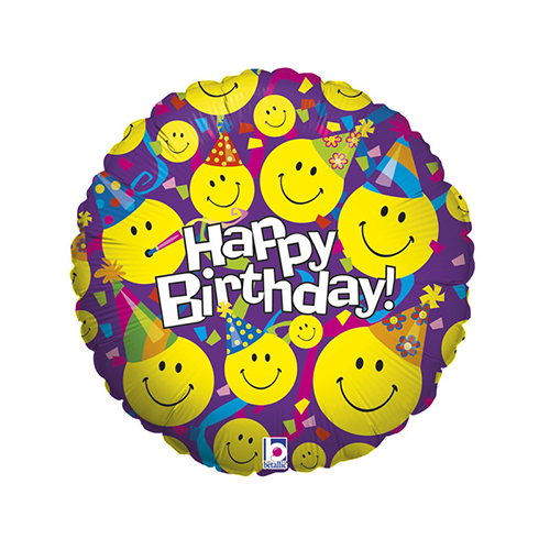 SMILE PARTY BIRTHDAY 18' PACK (FR)