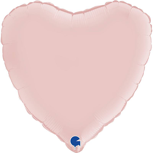 COEUR SATIN PASTEL PINK 18' (FR)