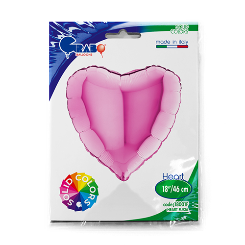 Coeur Fuchsia 18"  - Grabo