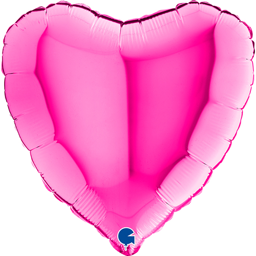 Coeur Magenta 18" - Grabo