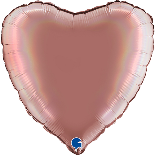 COEUR HOLO ROSE PLATINE 18' VRAC (FR)