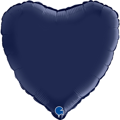 COEUR SATIN BLEU MARINE 18' VRAC (FR)