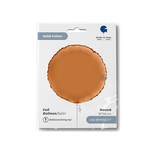 Rond Satin Caramel 18" - Grabo