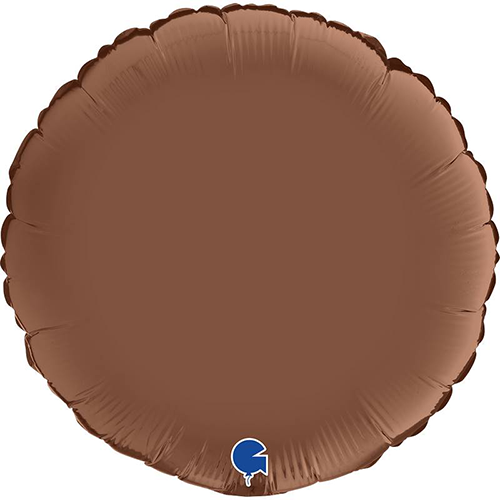 ROND SATIN CHOCOLATE 18' (FR)