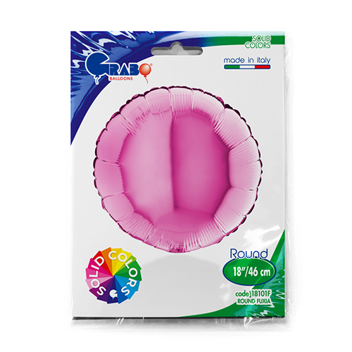 ROND FUSCHIA 18'  Emballé (FR)