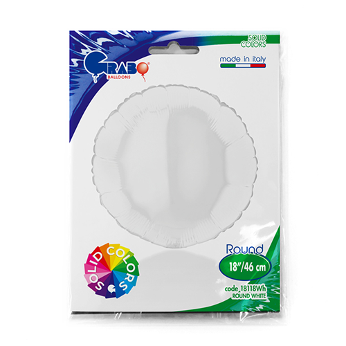 Rond Blanc 18"  - Grabo