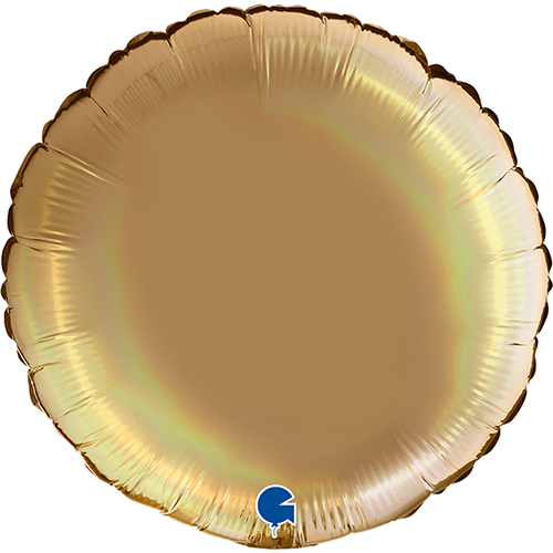 ROND HOLO CHAMPAGNE PLATINE 18' VRAC (FR)