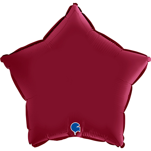 Étoile Satin Cerise 18" Vrac - Grabo