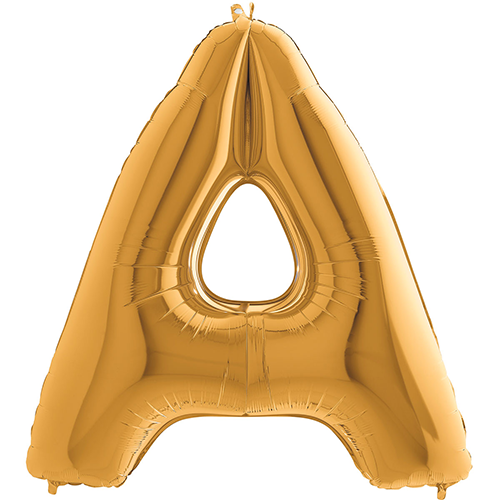 Lettre "A" Gold 40" - Grabo