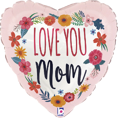 Satin Love You Mom Blossom 9" Vrac - Grabo